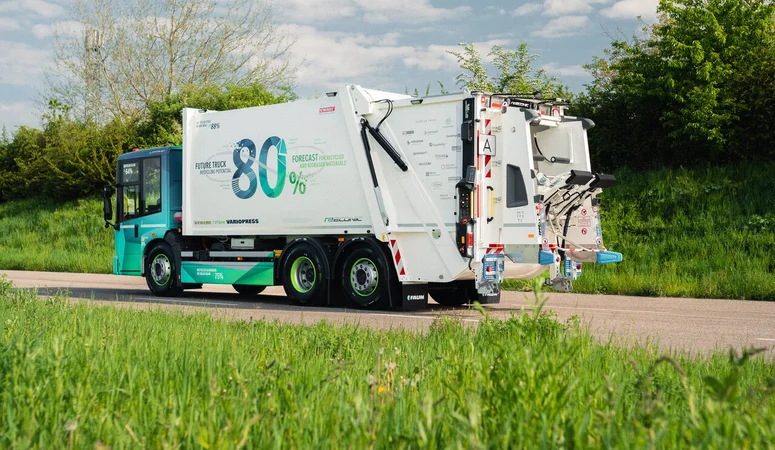 reEconic fährt durch die Natur