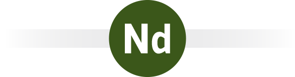 Icon seltene Erden Neodym