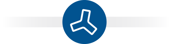 Icon Dienstleistungen blau
