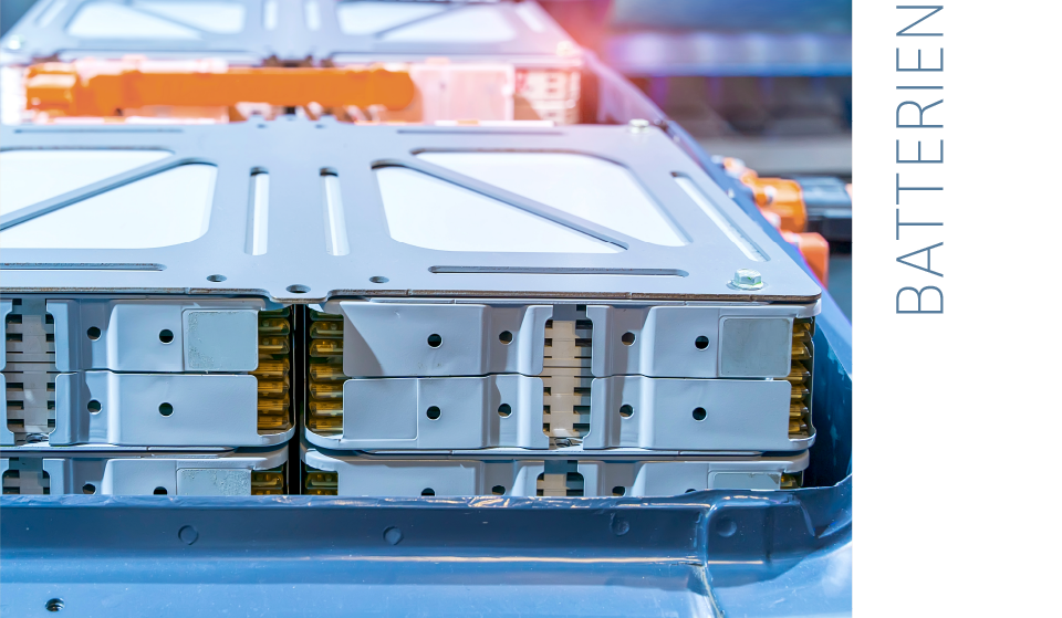 eine alte Autobatterie