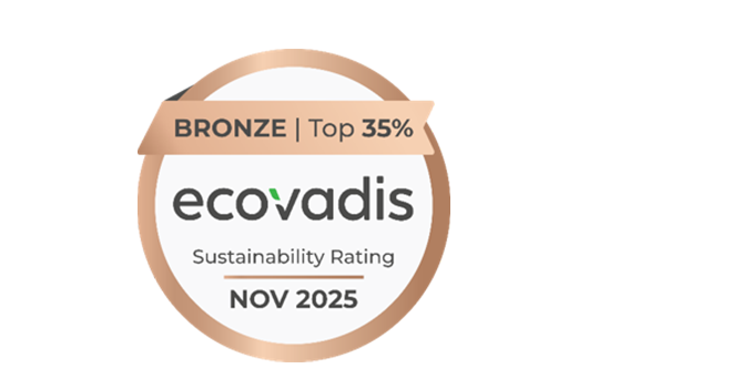 Bronze-Medaille ecovadis